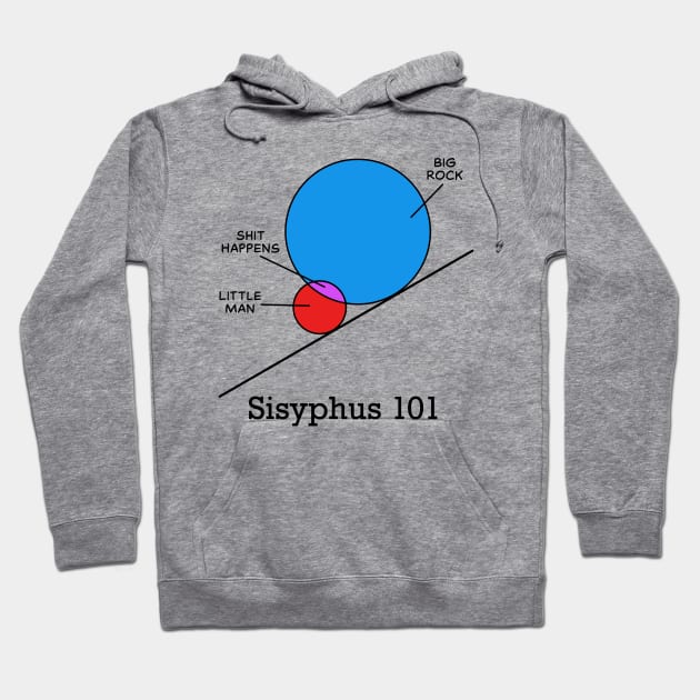 Sisyphus 101 Hoodie by RoseOfCorn